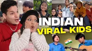 These Indian Kids are BRILLIANT!! Waleska & Efra react to Viral Indian Reels/TikToks