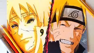 Speed Drawing - Naruto X Minato Bijuu Mode (Naruto Shippuden)