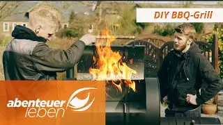 Grill-Erlebnis der Extraklasse: DIY BBQ-Grill mit Smoker! 🔥 | Abenteuer Leben | Kabel Eins
