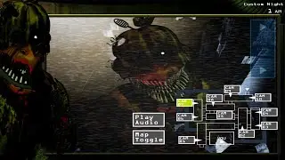 Nightmare Chica has transformed into a Phantom Animatronic... (FNaF 3 Mods)