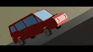 Blender 3D Car Animation | Volksauto Das Wagen