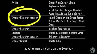 Hosting Python Code on Synology NAS