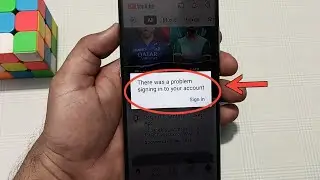 there was a problem signing in to your account | YouTube