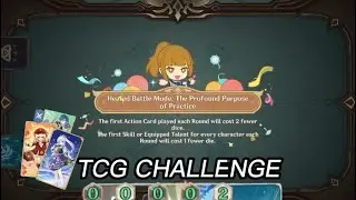 TCG Less Dice Use Challenge | Genshin Impact