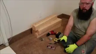 How to build a corner desk for under $100!! PART 1 /2