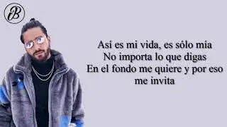 Maluma - Mala Mía (LETRA)