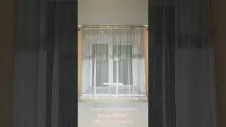 Тюль в кухню сеточка