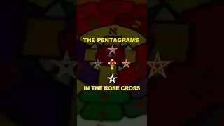 The Pentagrams in the Hermetic Rose Cross 