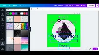Getting FREE Animations From Canva!