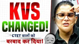 KVS 2025 eligibility criteria CHANGED? 😭 CTET destroyed 😡 HIMANSHI SINGH 