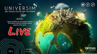 The Universim||Alpha Game Review||Want to be a God?!?||Road to 400||Join the Fam