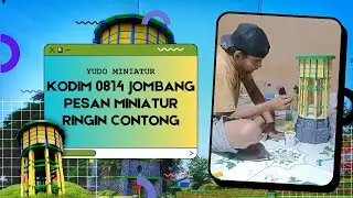 KODIM 0814 JOMBANG PESAN MINIATUR RINGIN CONTONG - yudominiatur