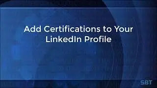 Add Certs to LinkedIn