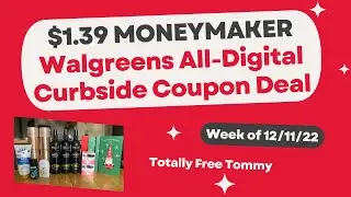 $1.39 MONEYMAKER Curbside Couponing Haul at Walgreens! | Found More Xmas Gifts for Family! 😍