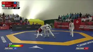 506 Round of 64 Women  55kg CHN H  ZHU KAZ T  KAZNABEK
