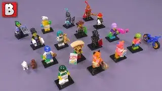 Full LEGO CMF Series 19 Review! ALL 16 Collectible Minfigures