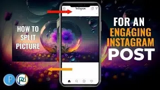 How To Split Graphics & Photos for Instagram Using Pixellab