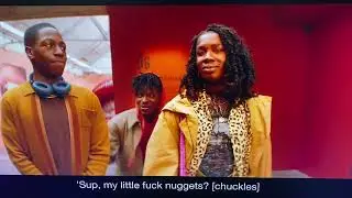 “Sup my little f ck nuggets”