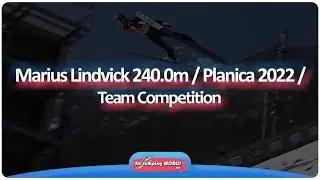 Marius Lindvick 240.0m / Planica 2022 / Team Competition