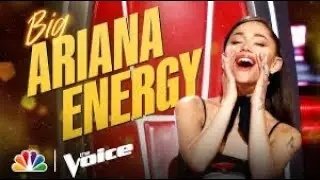Ariana Grande Brings the ENERGY!The Voice 2021