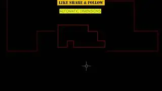 Automatic Dimensions in AutoCAD 