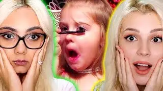 GİZLİCE MAKYAJ YAPAN ÇOCUKLAR (TEPKİ)