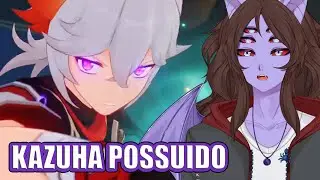 Jogando a Missão Lendária do Kazuha em Genshin Impact