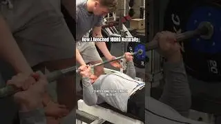 How I Benched 180KG Naturally