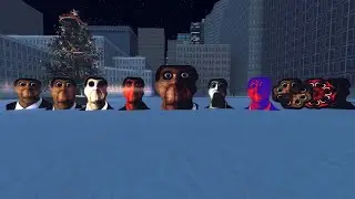 Running away from nextbots in winter