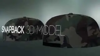 Pack Snapback 3D Model