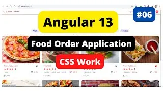 Angular 13 food order application |Online Food Order App in Angular|Angular Project with Testycodeiz