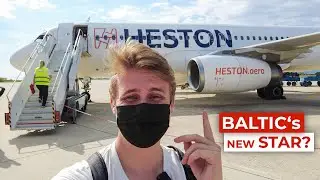 HESTON AIRLINES for CONDOR Airbus A320 (ECONOMY) | Munich - Volos | VLOG TRIP REPORT