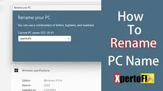 How to rename your pc desktop or laptop