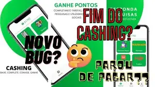 Bug Cashing? Cashing Parou de Pagar?? Fim Do Cashing? 😱💸