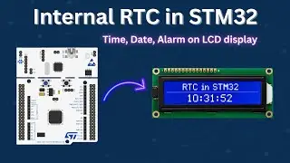 RTC in STM32 || LCD 16x2 || HAL || CubeMx