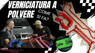 Verniciamo a polvere antirollio ed aspirazione ! Custom Color Subaru Impreza Wrx Hawk Eye EJ25