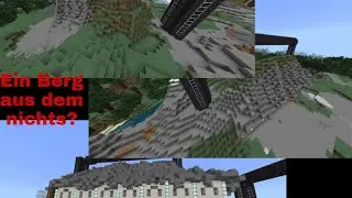 Ich Terra forme meine ersten Berg in Minecraft/Mein Planet 15 (Deutsch)