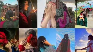 hidden face profile pic for girl //sari pora profile pic hide face