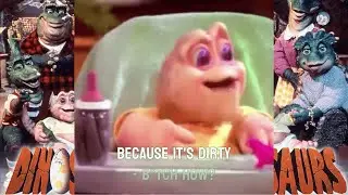 funny dinosaur - Dinosaurs show's parody