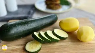 ОЛАДЬИ ИЗ КАБАЧКОВ! Они ещё вкуснее, если добавить КАРТОФЕЛЬ!