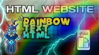 Auto Change Color Text HTML (RAINBOW TEXT HTML - MOBILE HTML+CSS).