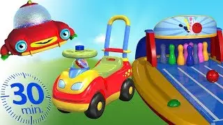 Educational TuTiTu Toys | Compilation of Rolling & Turning