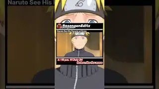Naruto see His Parents at Home #naruto #minato #kushina