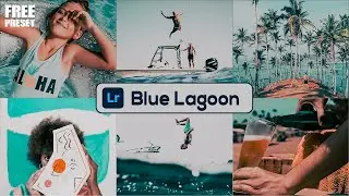 Lightroom Mobile blue lagoon editing | Lightroom Mobile preset FREE DNG & XMP
