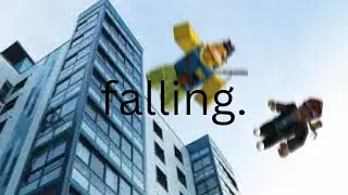 We fell off buildings. (Roblox Parkour)