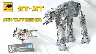 K'NEX AT-AT & Snowspeeder - Star Wars