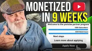 I Monetized at 80 Years Old in Just 9 Weeks!