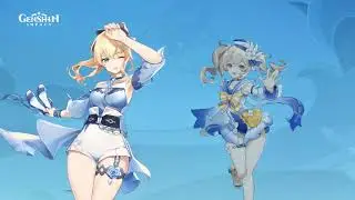 Genshin Impact 1.6 update | Skin Jean & Barbara | Midsummer Island Adventure