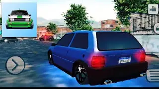 BRASIL TUNING 3 UNO AZUL SEM ESCADA FUGA NA ROTA - GTA BRASILEIRO COM FAVELA