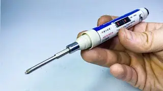 You must have never thought that I turned the watercolor pen into an electric screwdriver